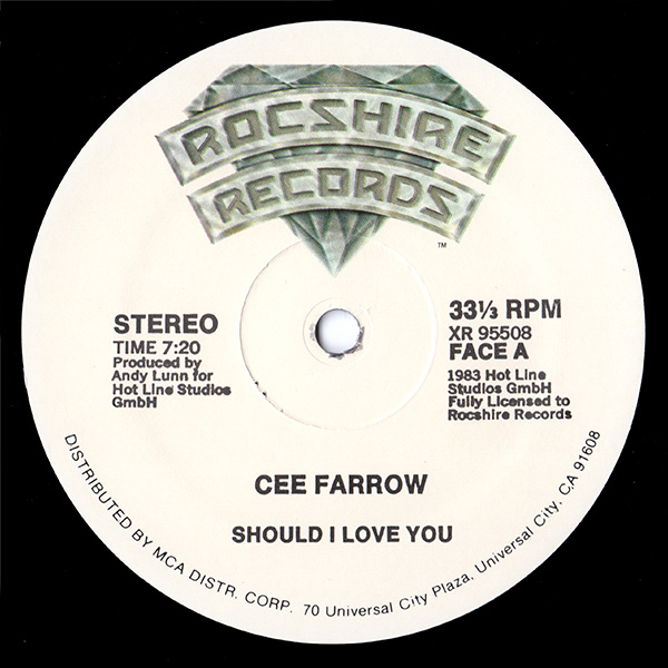 Cee Farrow - Should I Love You (12